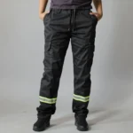 Calça Cargo Masculina 6 Bolsos Faixa Refletiva Para Trabalho 2