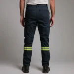 Calça Jeans Resistente Com Faixa Refletiva 2