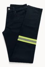 Calça Jeans Resistente Com Faixa Refletiva 3